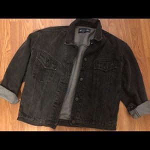 Grey Wash Denim Jacket